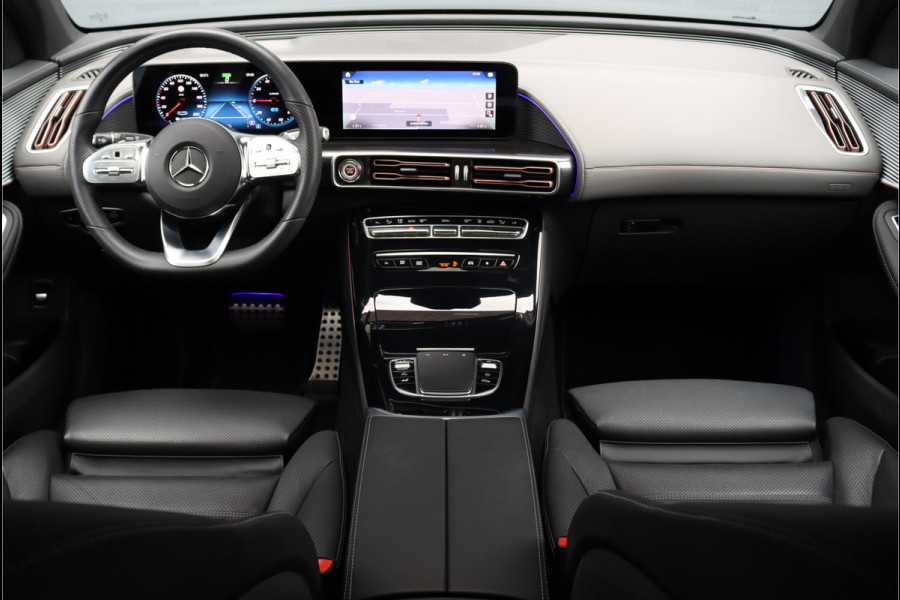 Mercedes-Benz EQC 400 4MATIC AMG Line 80 kWh | Distronic+ | Massage | Memory | Burmester | Trekhaak | Schuifdak | Stoelventilatie | Leder | Multibeam LED | Luchtkwaliteitspakket | HUD | Augmented Reality |
