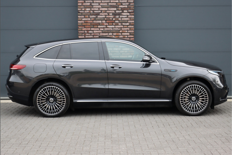 Mercedes-Benz EQC 400 4MATIC AMG Line 80 kWh | Distronic+ | Massage | Memory | Burmester | Trekhaak | Schuifdak | Stoelventilatie | Leder | Multibeam LED | Luchtkwaliteitspakket | HUD | Augmented Reality |