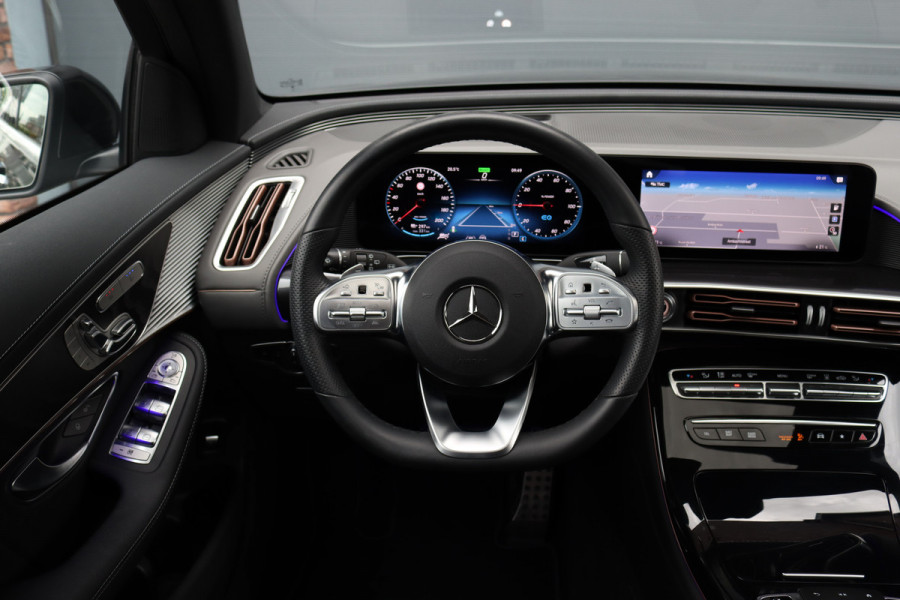 Mercedes-Benz EQC 400 4MATIC AMG Line 80 kWh | Distronic+ | Massage | Memory | Burmester | Trekhaak | Schuifdak | Stoelventilatie | Leder | Multibeam LED | Luchtkwaliteitspakket | HUD | Augmented Reality |