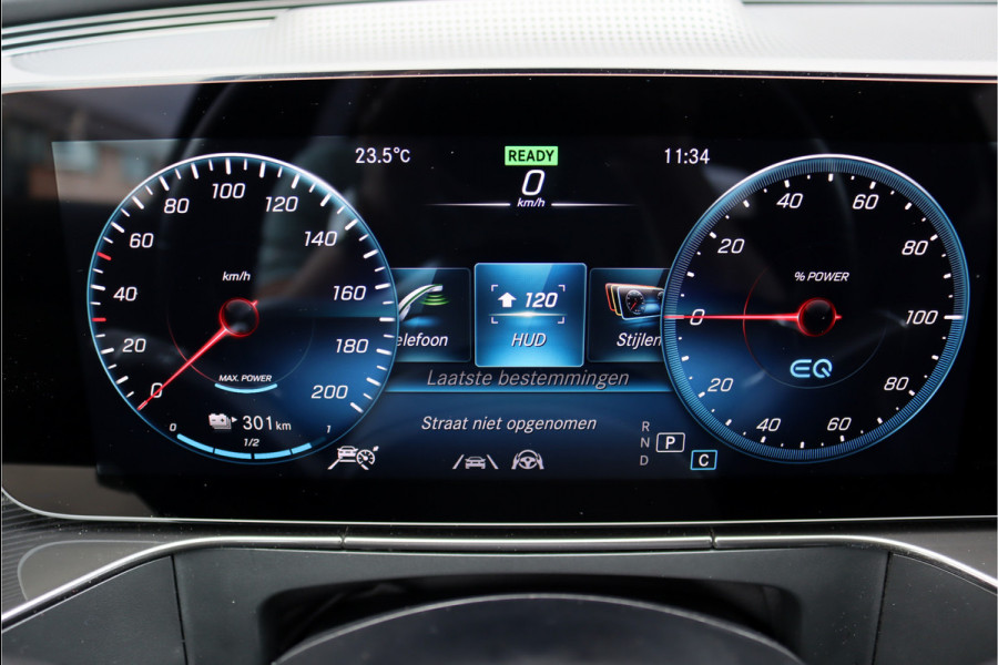 Mercedes-Benz EQC 400 4MATIC AMG Line 80 kWh | Distronic+ | Massage | Memory | Burmester | Trekhaak | Schuifdak | Stoelventilatie | Leder | Multibeam LED | Luchtkwaliteitspakket | HUD | Augmented Reality |