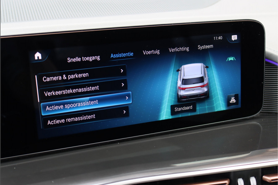 Mercedes-Benz EQC 400 4MATIC AMG Line 80 kWh | Distronic+ | Massage | Memory | Burmester | Trekhaak | Schuifdak | Stoelventilatie | Leder | Multibeam LED | Luchtkwaliteitspakket | HUD | Augmented Reality |