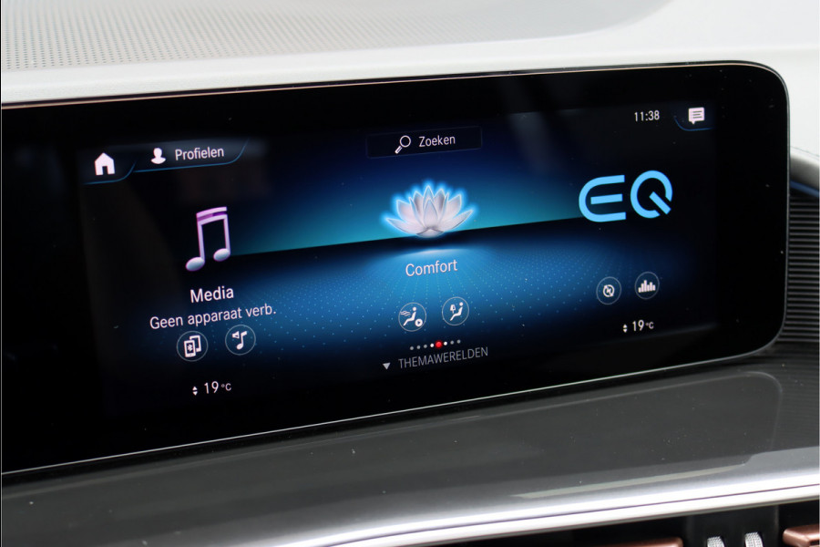 Mercedes-Benz EQC 400 4MATIC AMG Line 80 kWh | Distronic+ | Massage | Memory | Burmester | Trekhaak | Schuifdak | Stoelventilatie | Leder | Multibeam LED | Luchtkwaliteitspakket | HUD | Augmented Reality |