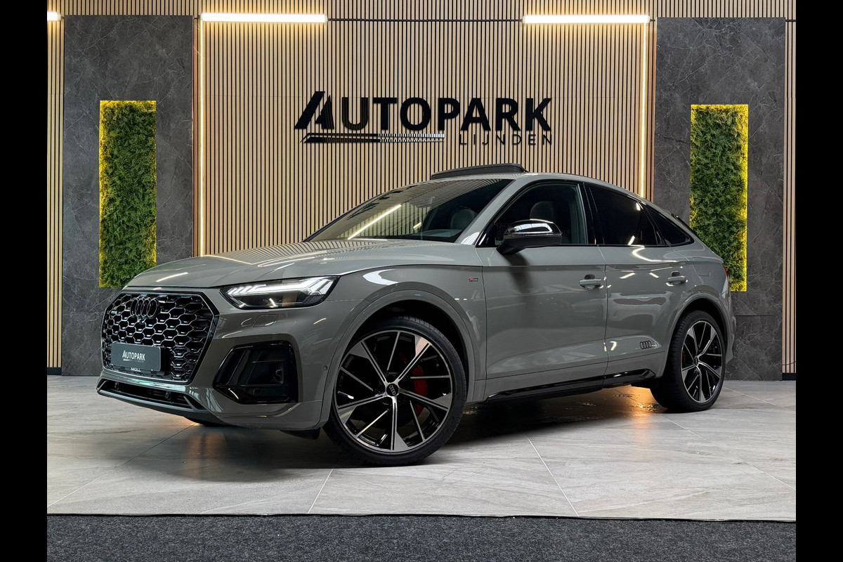 Audi Q5 Sportback 55 TFSI e quattro S-LINE|PANO|B&O|MASSAGE|HuD|360 CAMERA|KEYLESS|MEMORY|LUCHTVERING|21 INCH|DEALER ONDERHOUDEN|