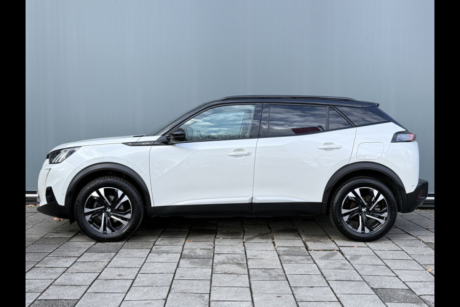 Peugeot 2008 BWJ 2021 | 1.2T 131PK GT | PANO DAK | TREKHAAK | CLIMA | NAVI | LEDER/STOF | CAMERA A | PDC | CARPLAY |