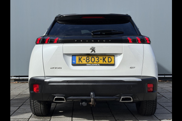 Peugeot 2008 BWJ 2021 | 1.2T 131PK GT | PANO DAK | TREKHAAK | CLIMA | NAVI | LEDER/STOF | CAMERA A | PDC | CARPLAY |