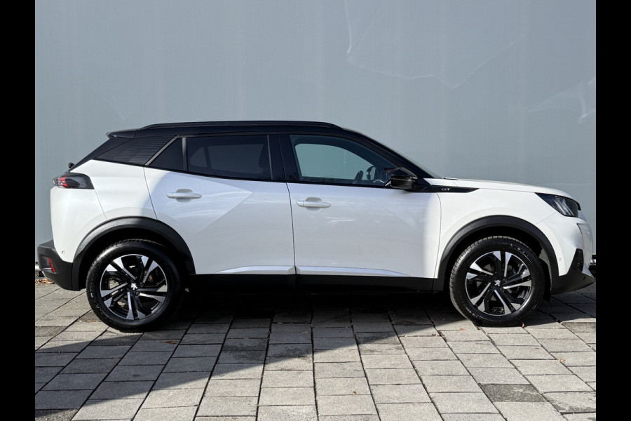 Peugeot 2008 BWJ 2021 | 1.2T 131PK GT | PANO DAK | TREKHAAK | CLIMA | NAVI | LEDER/STOF | CAMERA A | PDC | CARPLAY |