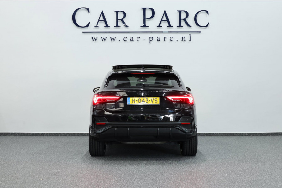 Audi Q3 Sportback 45 TFSI quattro S edition 3x S-LINE/VIRTUAL/PANO/LEDER+S.VERWARMING/20" LMV/CAM/LINE/ACC/ECC/12 MND GARANTIE!