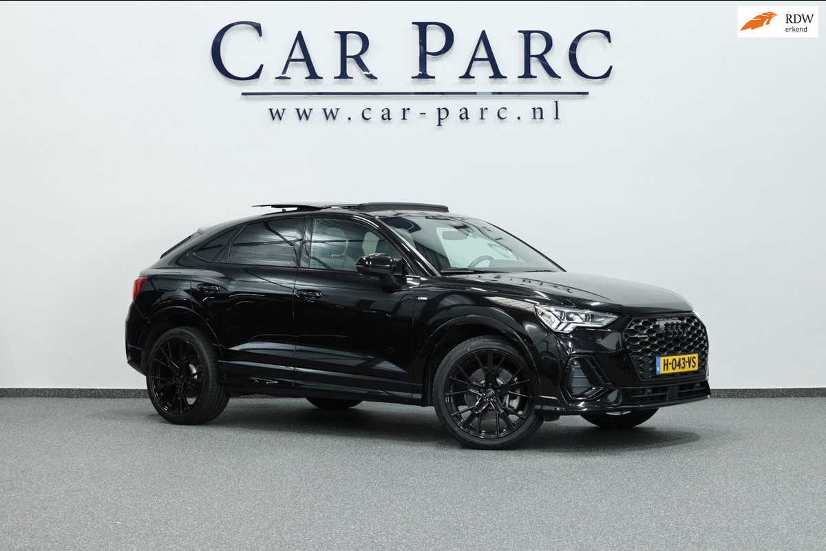 Audi Q3 Sportback 45 TFSI quattro S edition 3x S-LINE/VIRTUAL/PANO/LEDER+S.VERWARMING/20" LMV/CAM/LINE/ACC/ECC/12 MND GARANTIE!