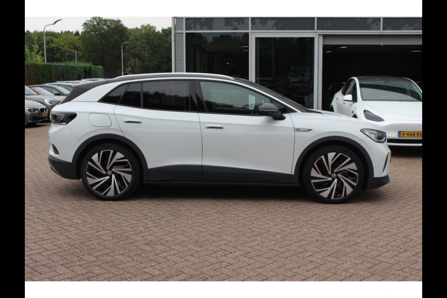 Volkswagen ID.4 Tech 77 kWh / Full option! / Panoramadak / Camera / Head-up / Keyless / 21'' / ACC / Dodehoek / Elektr. stoelen / Massage / Navigatie / Stuurverwarming