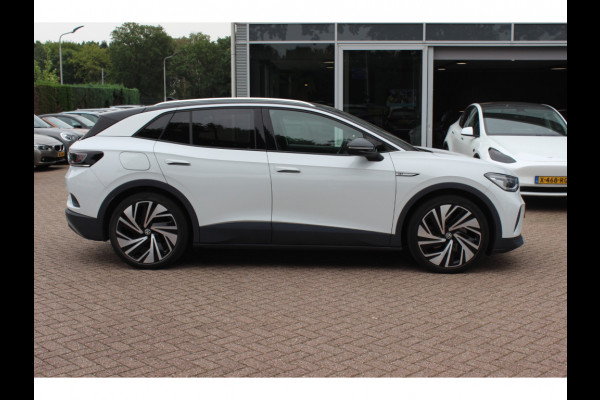 Volkswagen ID.4 Tech 77 kWh / Full option! / Panoramadak / Camera / Head-up / Keyless / 21'' / ACC / Dodehoek / Elektr. stoelen / Massage / Navigatie / Stuurverwarming