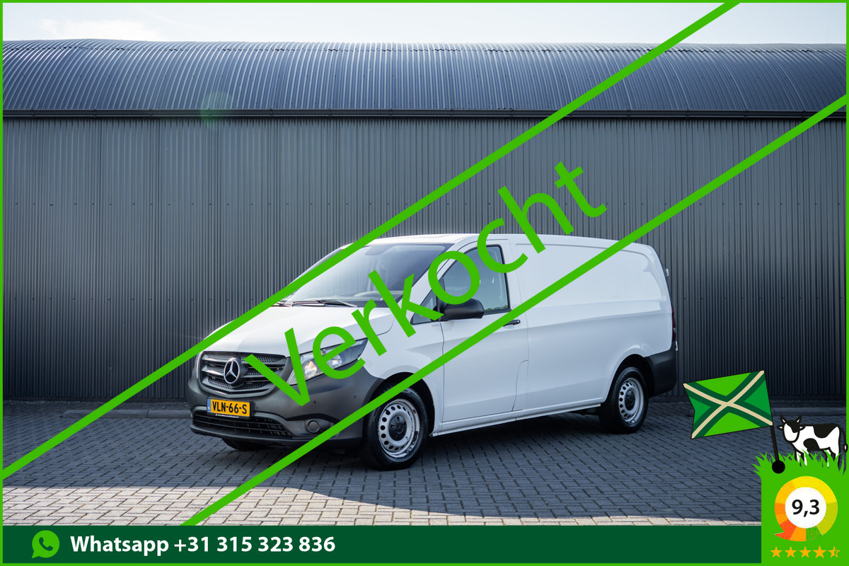 Mercedes-Benz Vito 116 CDI | 163 PK | Camera | Carplay | Cruise | PDC | Airco | Trekhaak