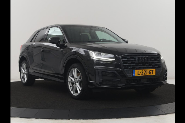 Audi Q2 1.4 TFSI CoD Triple S-Line | Half leder | Stoelverwarming | Trekhaak | Cruise control | Navigatie | Bluetooth | Climate control | Full LED