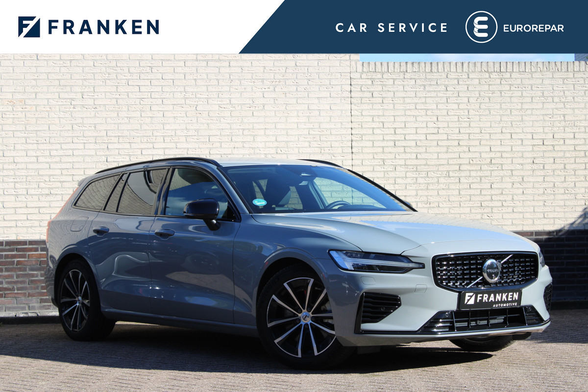 Volvo V60 2.0 T6 Plug-in hybrid AWD Plus Dark | H&K | 360 Camera | Leder | Led