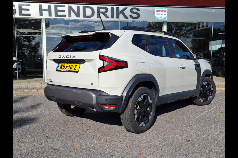Dacia Duster 1.6 Hybrid 140 Extreme Automaat | Pack Parking | Pack Techno | Full LED | Blindspot | Navi | 360Cam |