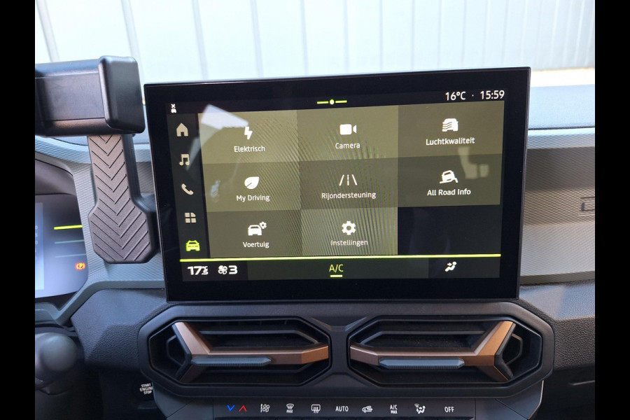 Dacia Duster 1.6 Hybrid 140 Extreme Automaat | Pack Parking | Pack Techno | Full LED | Blindspot | Navi | 360Cam |