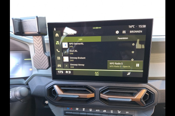 Dacia Duster 1.6 Hybrid 140 Extreme Automaat | Pack Parking | Pack Techno | Full LED | Blindspot | Navi | 360Cam |