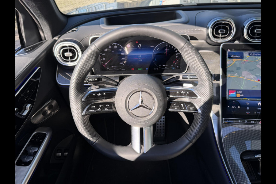 Mercedes-Benz GLC 300e 4MATIC AMG Line 20"/Trekhaak/Panoramadak/Burmester/Adaptieve cruise/Leder + memory/Stuur + stoelverwarming/360 camera/Head-up/Dodehoek/Sfeerverlichting