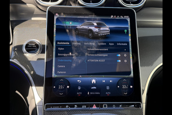 Mercedes-Benz GLC 300e 4MATIC AMG Line 20"/Trekhaak/Panoramadak/Burmester/Adaptieve cruise/Leder + memory/Stuur + stoelverwarming/360 camera/Head-up/Dodehoek/Sfeerverlichting
