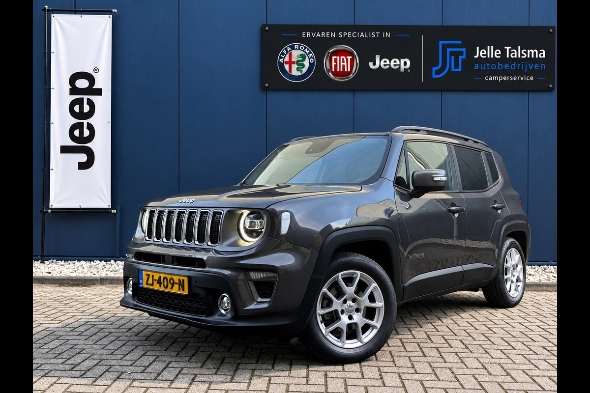Jeep Renegade 1.3T Limited | PDC voor en achter | Trekhaak | Cruise control | Airco |