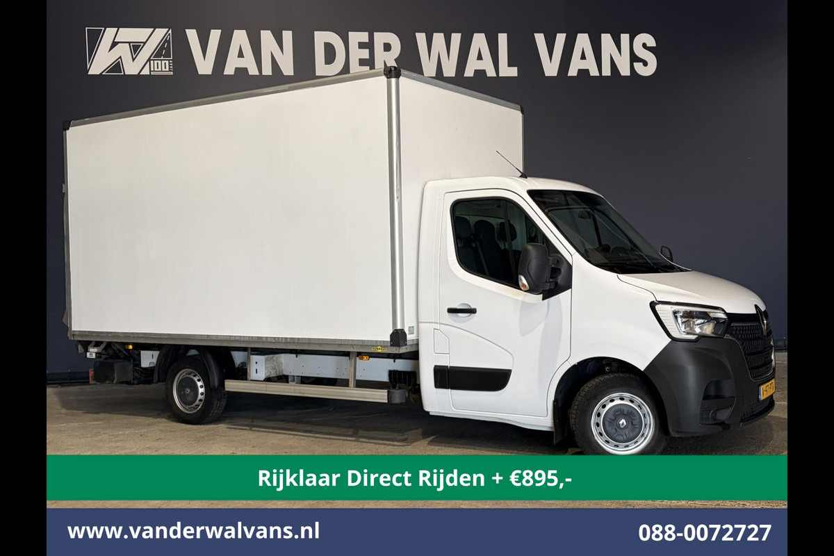 Renault Master 2.3 dCi 146pk Bakwagen Laadklep Euro6 *Rijklaar Direct Rijden* Airco | LED | 1000kg laadvermogen Bijrijdersbank Bijrijdersbank