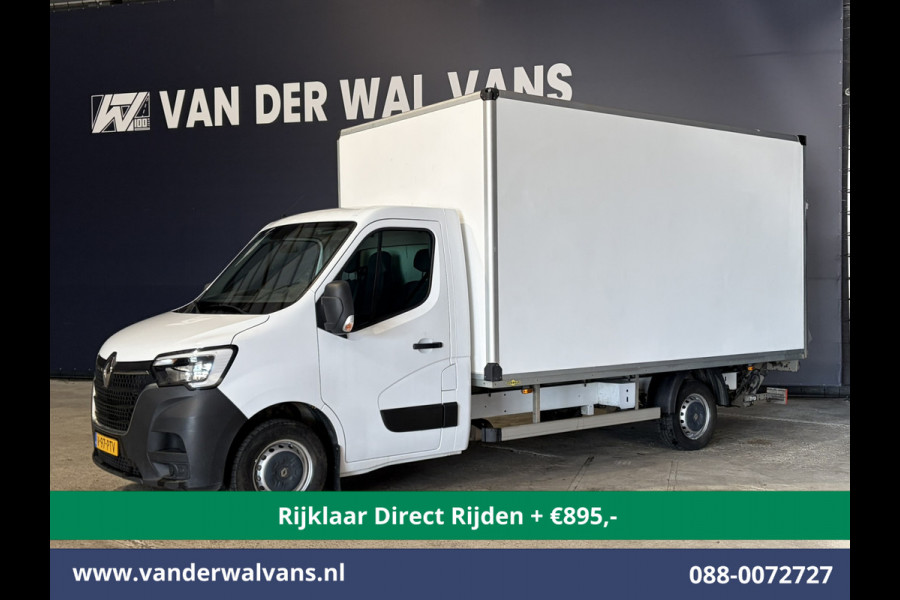 Renault Master 2.3 dCi 146pk Bakwagen Laadklep Euro6 *Rijklaar Direct Rijden* Airco | LED | 1000kg laadvermogen Bijrijdersbank Bijrijdersbank