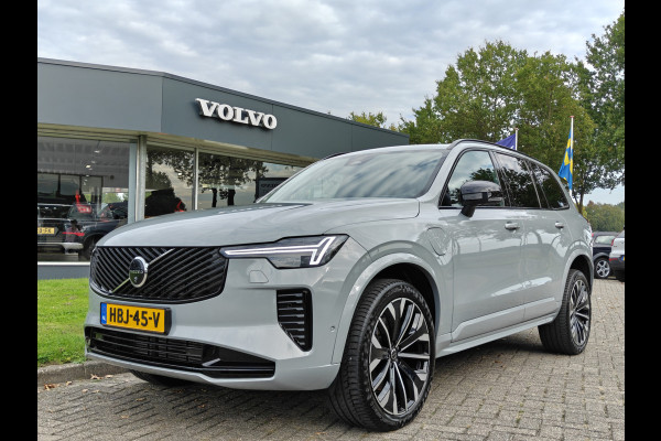 Volvo XC90 T8 455PK Plug-in hybrid AWD Ultra Dark | BLIS | 360 Camera | H&K | Luchtvering | Trekhaak | Pano | HUD | ACC |