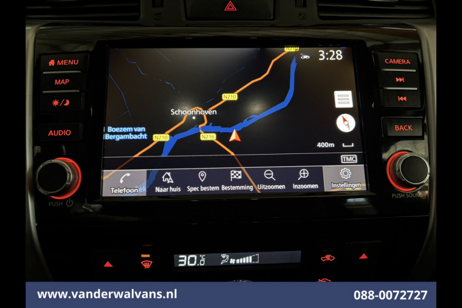 Nissan Navara 2.3 dCi 164pk 4x4 Aandrijving Euro6 Airco | 3500kg trekhaak | Camera | Cruisecontrol | LM Velgen | Navigatie,
