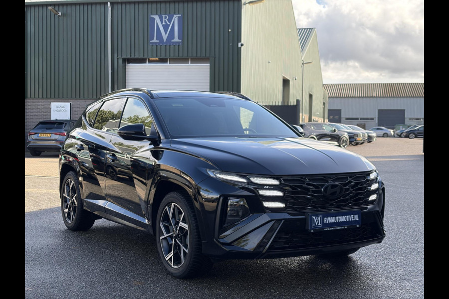 Hyundai Tucson 1.6 T-GDI PHEV N Line Sky 4WD PHEV |HYUNDAI FABRIEKSGARANTIE T/M 5-2030| PANO | KRELL AUDIO| STOEL + STUURVERWARMING| RECENT ONDERHOUD GEHAD BIJ HYUNDAI| CAMERA| DODE HOEK SENSOR