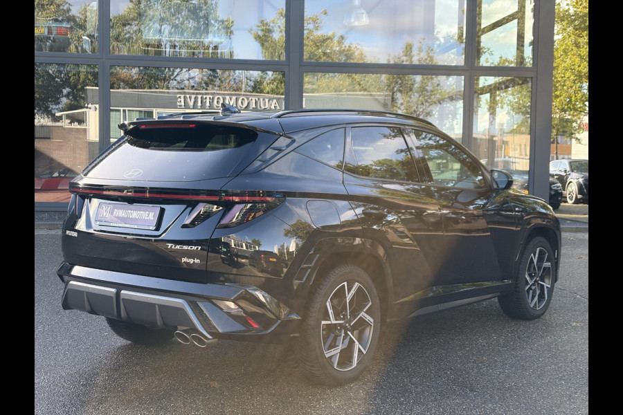 Hyundai Tucson 1.6 T-GDI PHEV N Line Sky 4WD PHEV |HYUNDAI FABRIEKSGARANTIE T/M 5-2030| PANO | KRELL AUDIO| STOEL + STUURVERWARMING| RECENT ONDERHOUD GEHAD BIJ HYUNDAI| CAMERA| DODE HOEK SENSOR