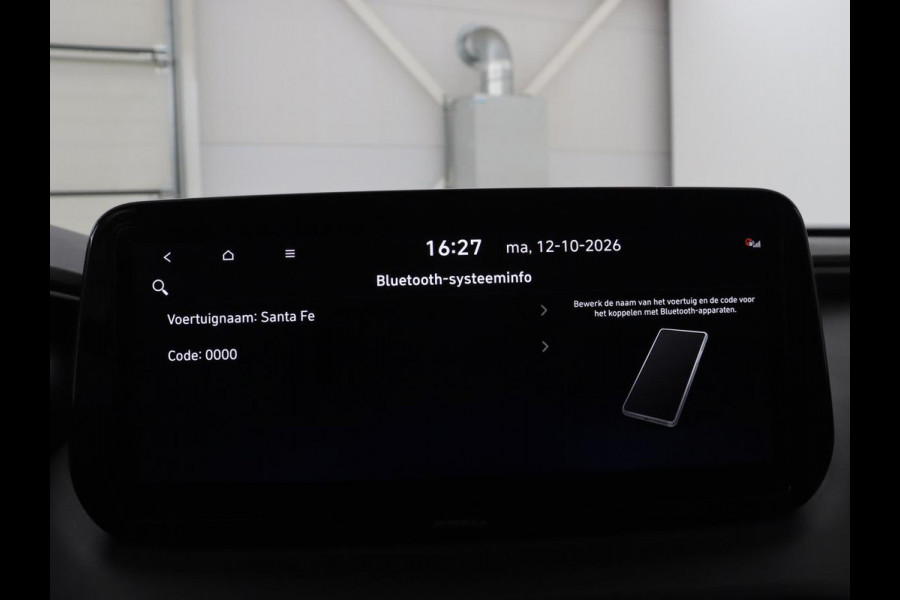 Hyundai Santa Fe 1.6 T-GDI HEV Comfort Smart Sky 7p. | Panoramadak | Leder | Adaptive cruise | Dodehoek detectie | Stoelverwarming | KRELL Sound | Trekhaak | Camera | Park assist | Carplay
