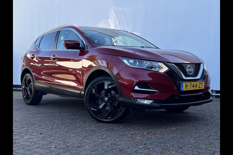 Nissan QASHQAI MOTORREVISIE 1.2 Tekna Trekhaak Pano 360° Nav/Cruise Orig.NL Voll.Onderhouden!
