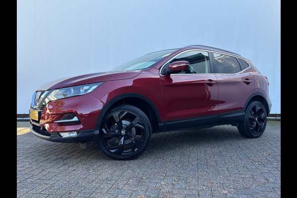 Nissan QASHQAI MOTORREVISIE 1.2 Tekna Trekhaak Pano 360° Nav/Cruise Orig.NL Voll.Onderhouden!