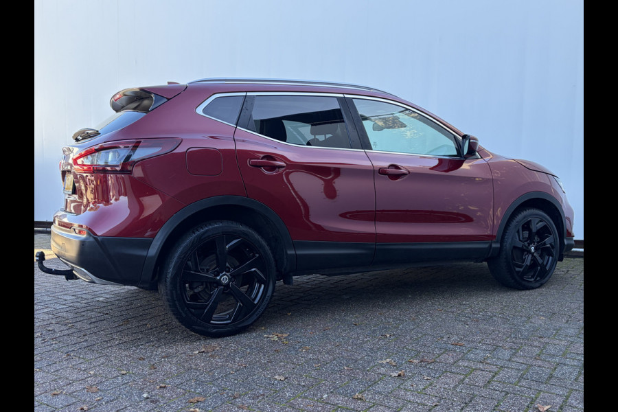 Nissan QASHQAI MOTORREVISIE 1.2 Tekna Trekhaak Pano 360° Nav/Cruise Orig.NL Voll.Onderhouden!