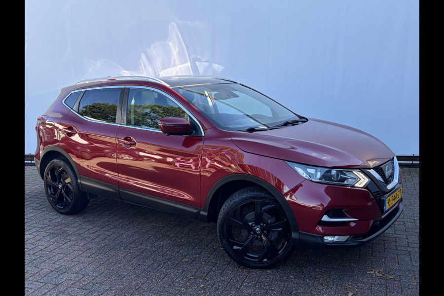 Nissan QASHQAI MOTORREVISIE 1.2 Tekna Trekhaak Pano 360° Nav/Cruise Orig.NL Voll.Onderhouden!
