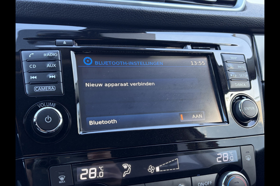 Nissan QASHQAI MOTORREVISIE 1.2 Tekna Trekhaak Pano 360° Nav/Cruise Orig.NL Voll.Onderhouden!