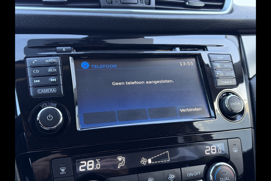 Nissan QASHQAI MOTORREVISIE 1.2 Tekna Trekhaak Pano 360° Nav/Cruise Orig.NL Voll.Onderhouden!