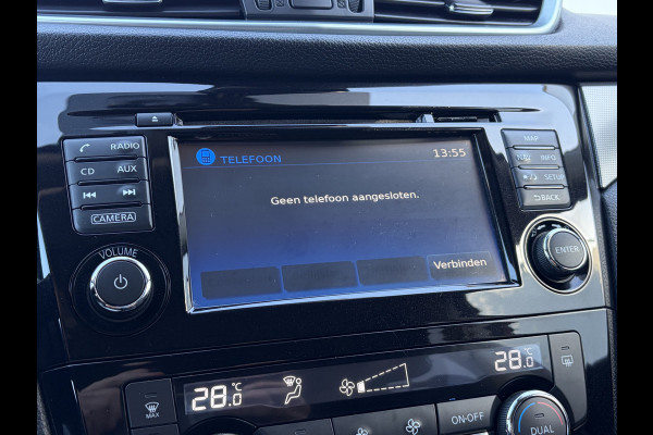 Nissan QASHQAI MOTORREVISIE 1.2 Tekna Trekhaak Pano 360° Nav/Cruise Orig.NL Voll.Onderhouden!