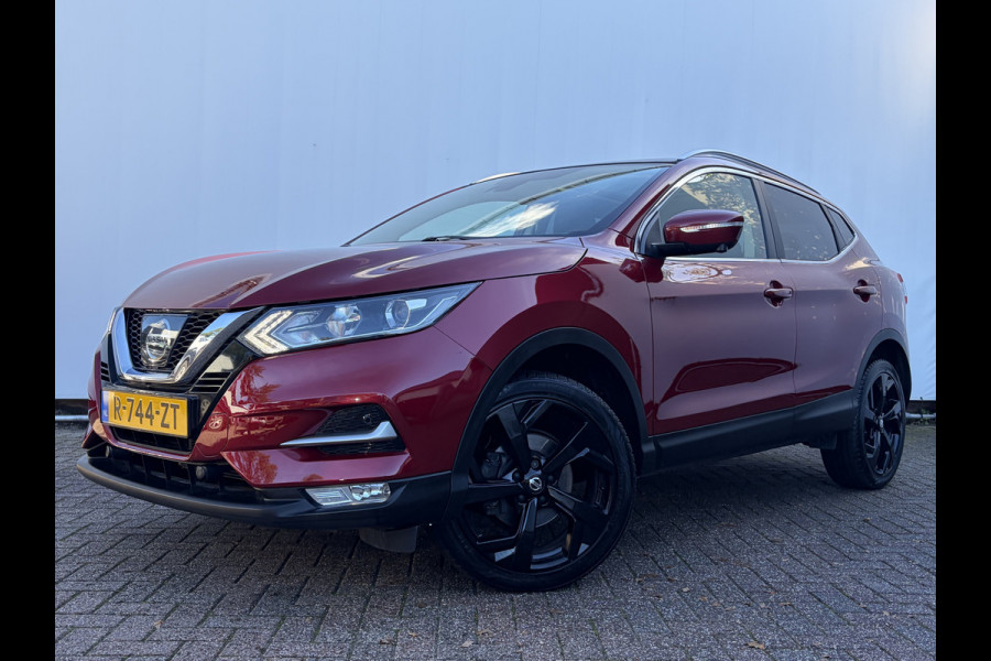 Nissan QASHQAI MOTORREVISIE 1.2 Tekna Trekhaak Pano 360° Nav/Cruise Orig.NL Voll.Onderhouden!