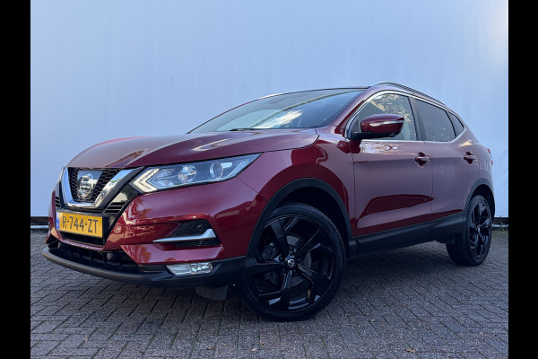 Nissan QASHQAI MOTORREVISIE 1.2 Tekna Trekhaak Pano 360° Nav/Cruise Orig.NL Voll.Onderhouden!