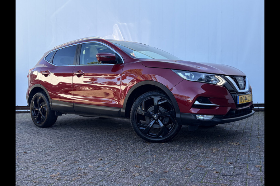 Nissan QASHQAI MOTORREVISIE 1.2 Tekna Trekhaak Pano 360° Nav/Cruise Orig.NL Voll.Onderhouden!