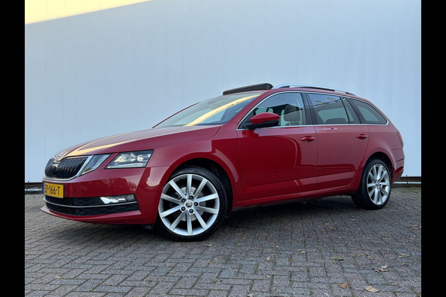 Škoda Octavia Combi 1.5 TSI Greentech Style Trekhaak Pano Leer Memory Canton Adap.Cruise Camera VOL!