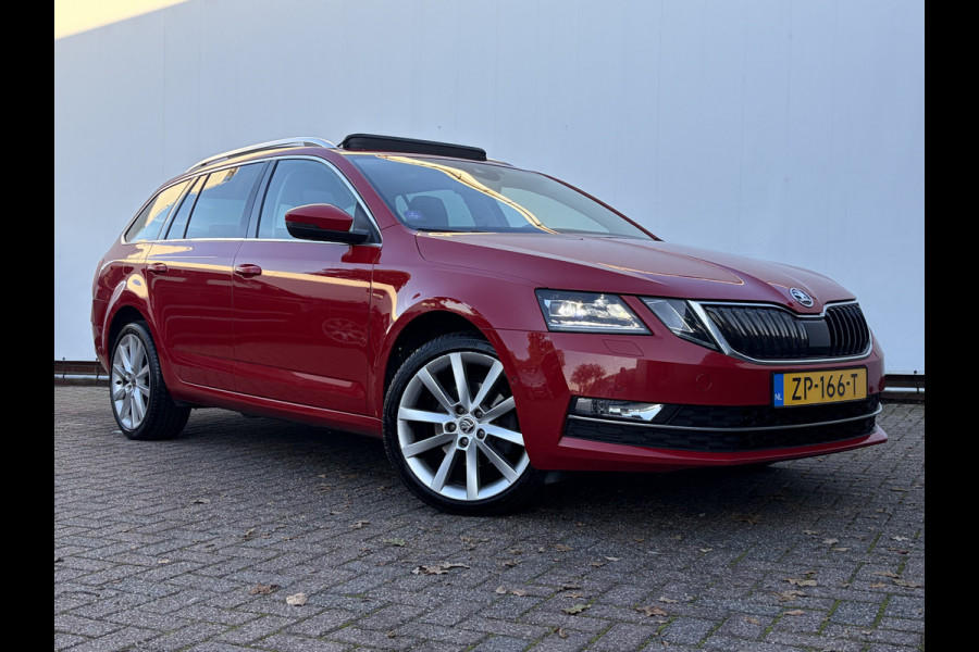 Škoda Octavia Combi 1.5 TSI Greentech Style Trekhaak Pano Leer Memory Canton Adap.Cruise Camera VOL!