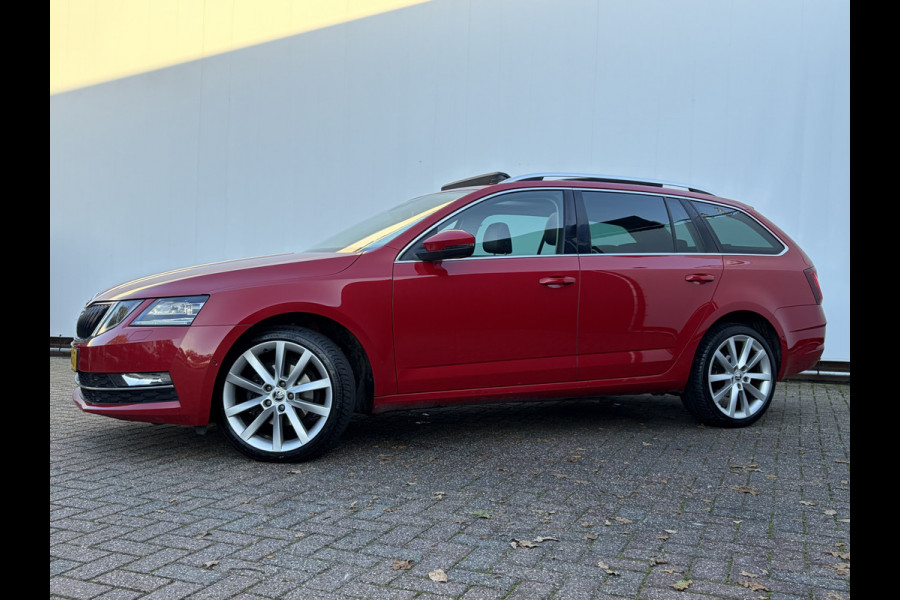 Škoda Octavia Combi 1.5 TSI Greentech Style Trekhaak Pano Leer Memory Canton Adap.Cruise Camera VOL!