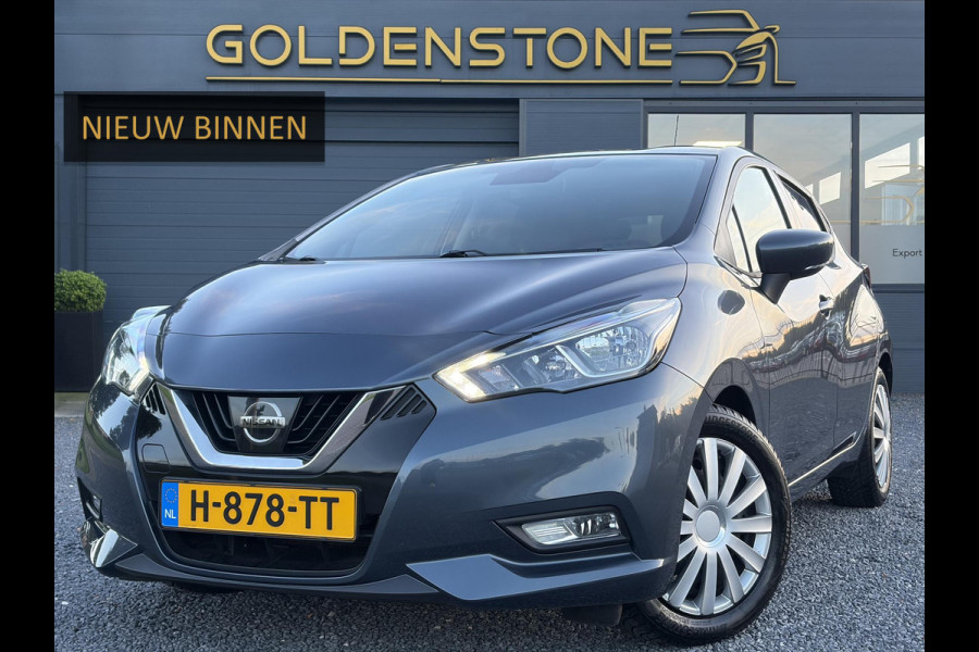 Nissan Micra 1.0 IG-T N-Connecta ✓1e Eigenaar✓Dealer Onderhouden✓Camera✓Carplay✓Navi✓Airco✓Cruise✓Pdc✓101pk✓Weinig Km✓Lm velgen✓N.A.P✓Apk tot 02-2028