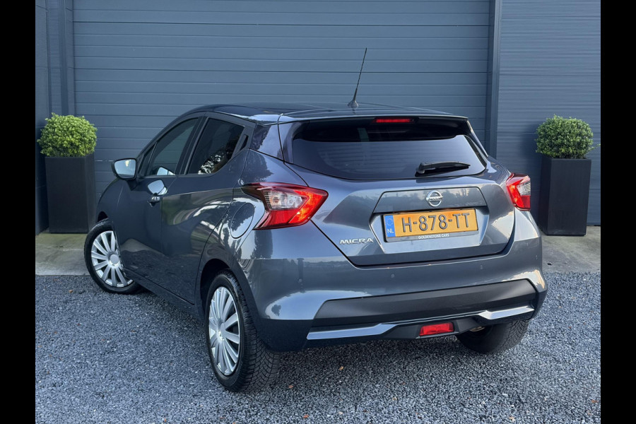 Nissan Micra 1.0 IG-T N-Connecta ✓1e Eigenaar✓Dealer Onderhouden✓Camera✓Carplay✓Navi✓Airco✓Cruise✓Pdc✓101pk✓Weinig Km✓Lm velgen✓N.A.P✓Apk tot 02-2028