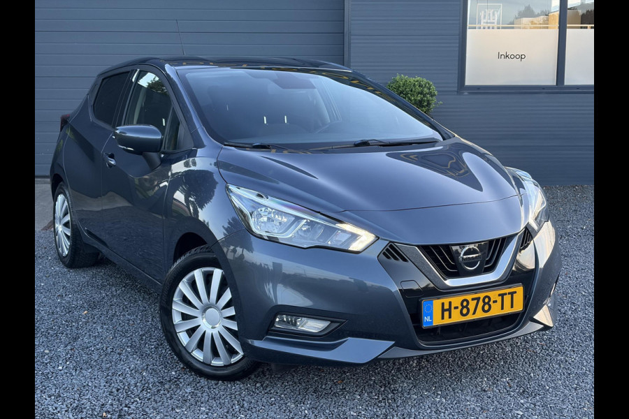 Nissan Micra 1.0 IG-T N-Connecta ✓1e Eigenaar✓Dealer Onderhouden✓Camera✓Carplay✓Navi✓Airco✓Cruise✓Pdc✓101pk✓Weinig Km✓Lm velgen✓N.A.P✓Apk tot 02-2028