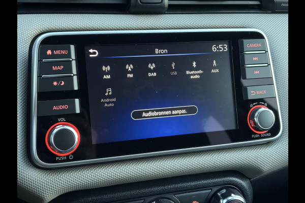 Nissan Micra 1.0 IG-T N-Connecta ✓1e Eigenaar✓Dealer Onderhouden✓Camera✓Carplay✓Navi✓Airco✓Cruise✓Pdc✓101pk✓Weinig Km✓Lm velgen✓N.A.P✓Apk tot 02-2028