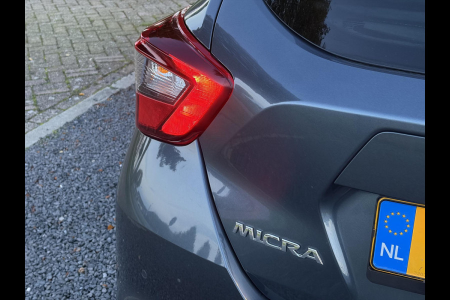 Nissan Micra 1.0 IG-T N-Connecta ✓1e Eigenaar✓Dealer Onderhouden✓Camera✓Carplay✓Navi✓Airco✓Cruise✓Pdc✓101pk✓Weinig Km✓Lm velgen✓N.A.P✓Apk tot 02-2028