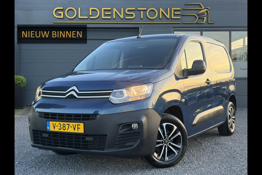 Citroën Berlingo 1.6 BlueHDI Club ✓D-riem vv in 2024✓Navi✓Carplay✓Airco✓Cruise✓Zijschuifdeur✓Lm velgen✓Bj 12-2018✓N.A.P✓Apk tot 09-2027