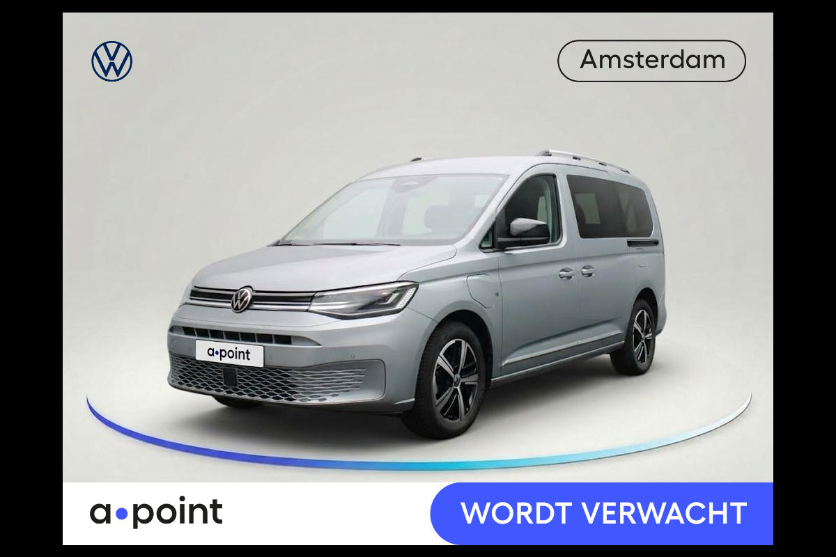 Volkswagen Caddy Maxi 1.5 TSI Hybride Style 150PK | 7 PERSOONS | Navigatie "| Stoel- en stuurverwarming | Velours bekleding |
